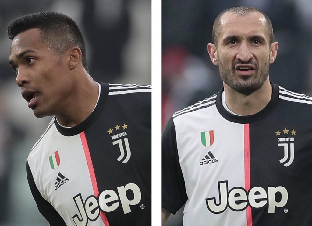 Alex Sandro Chiellini Juventus