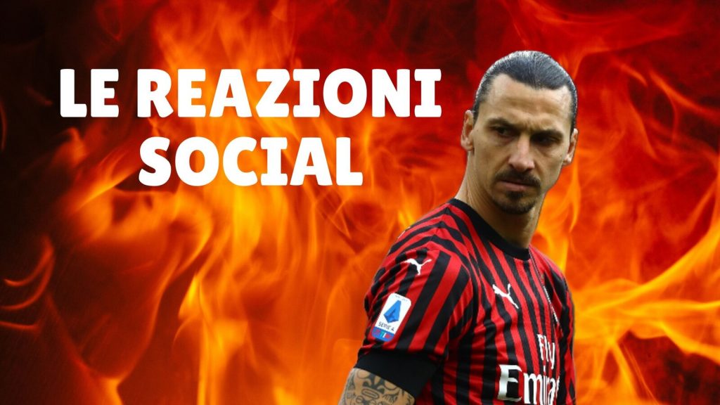 Ibrahimovic Milan-Bologna social