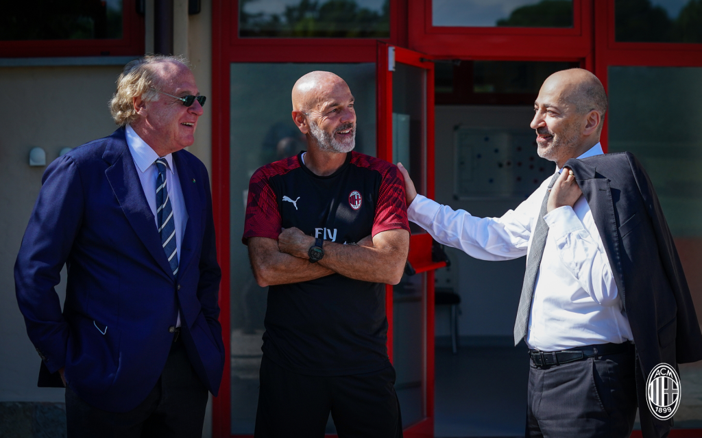 Scaroni Gazidis Milan