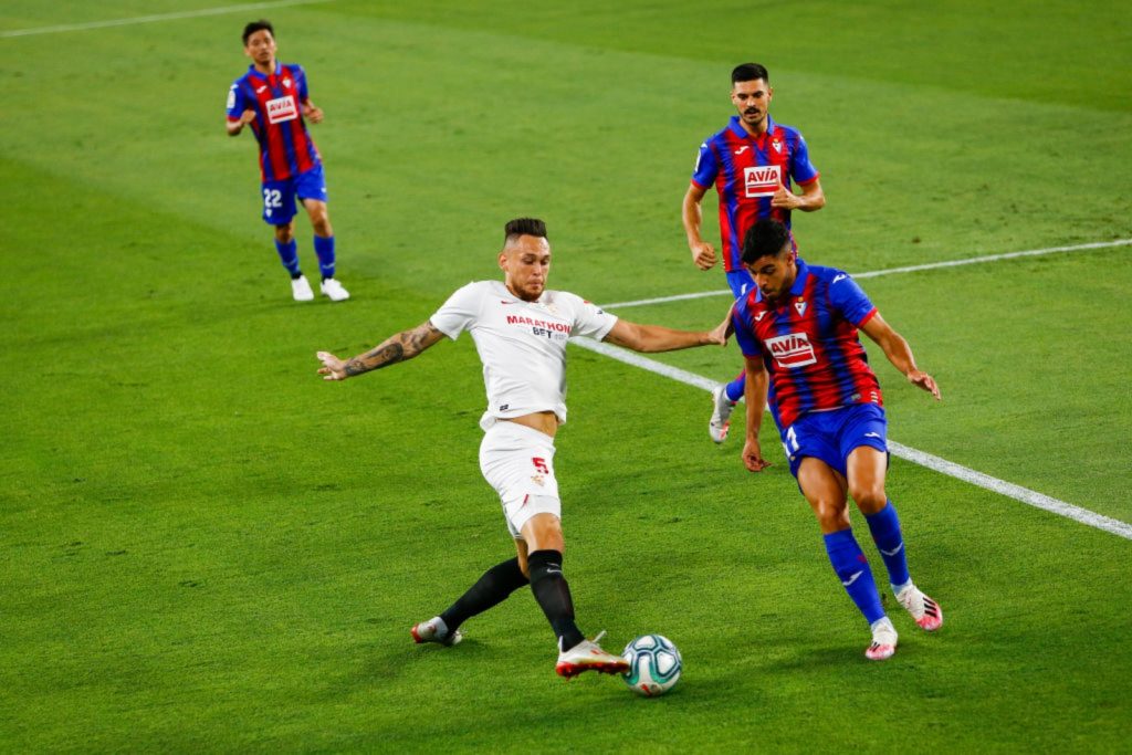 Siviglia Eibar Ocampos riscatto Suso classifica Liga