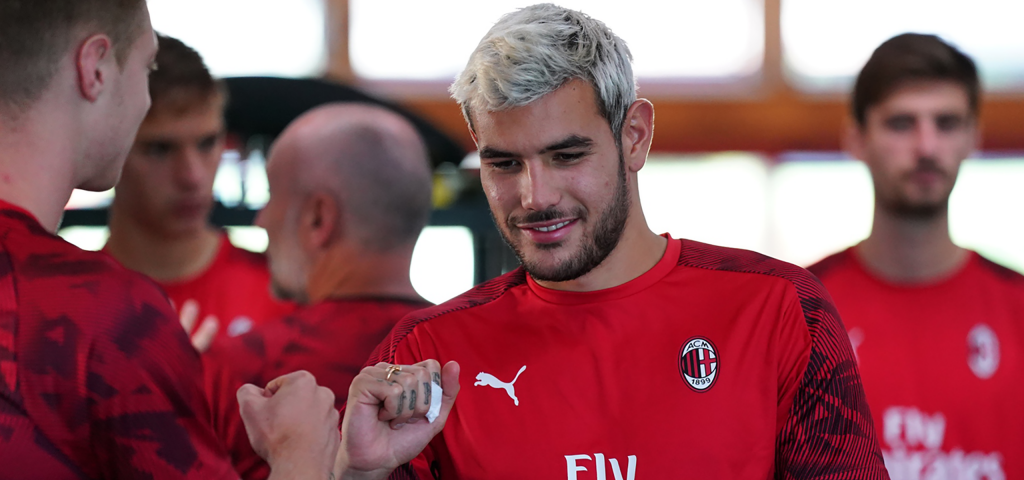 Theo Hernández Milan Milanello