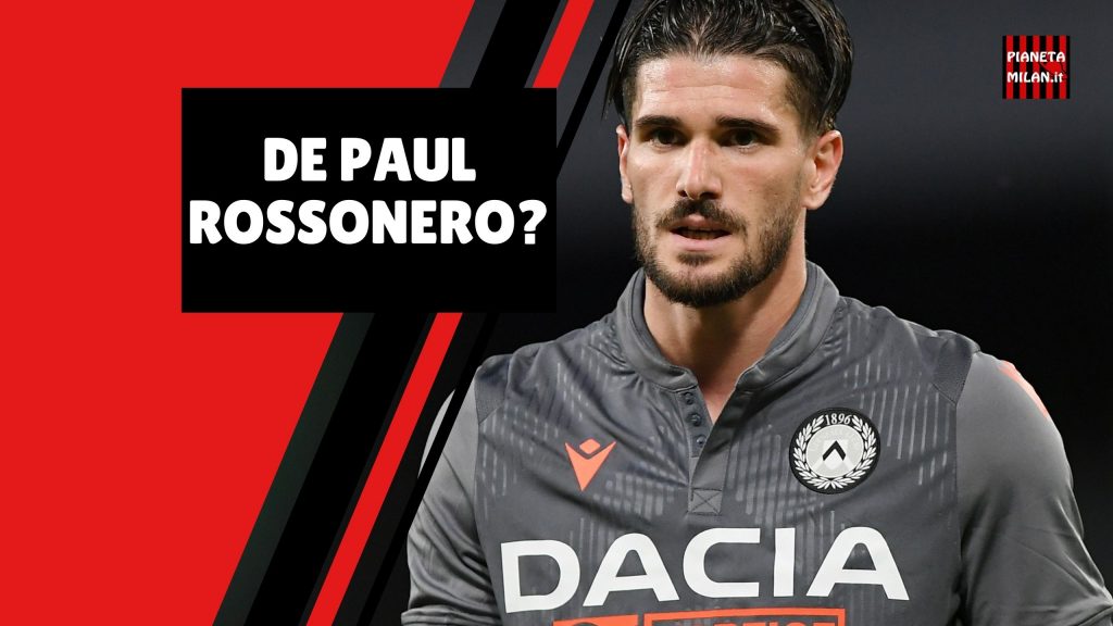 Rodrigo de Paul Udinese Calciomercato AC Milan