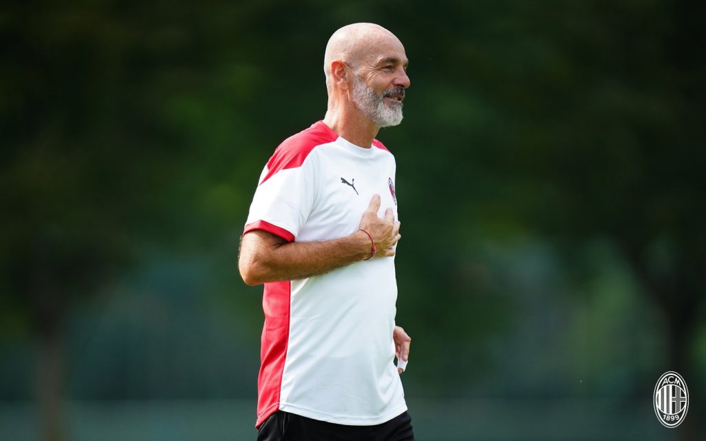Stefano Pioli Milan Milanello
