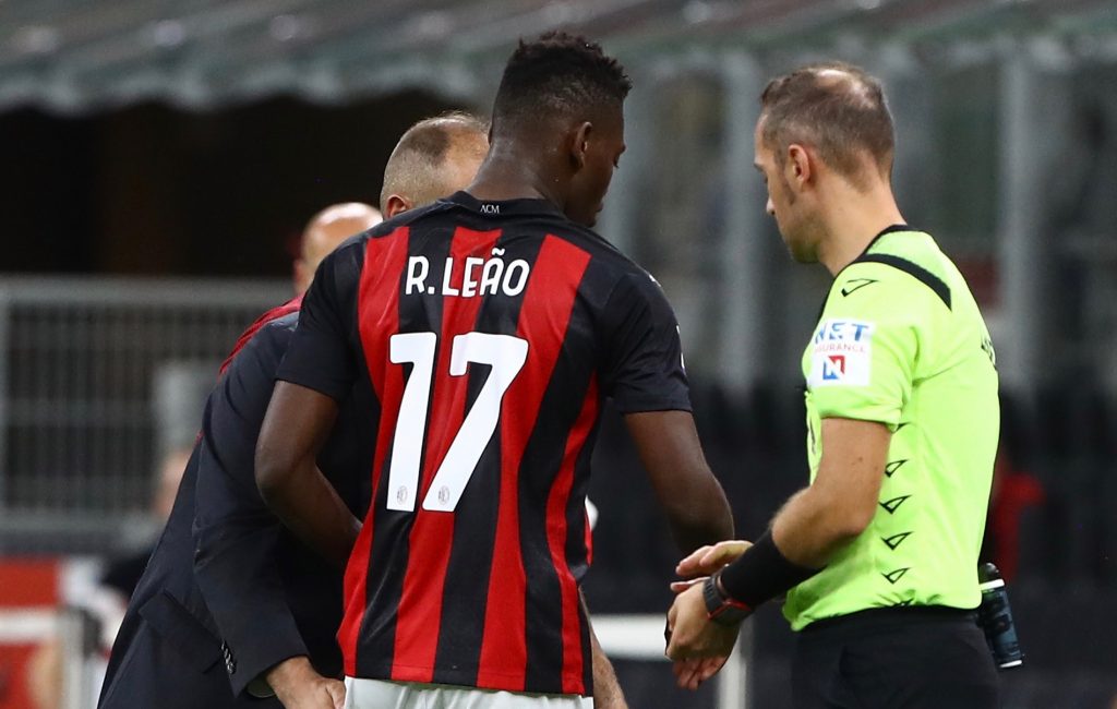 Rafael Leao Milan-Cagliari