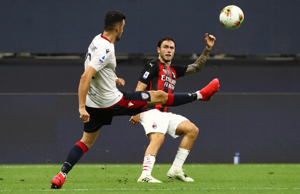 Davide Calabria Milan-Cagliari
