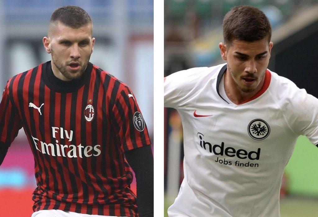 Rebic André Silva calciomercato Milan