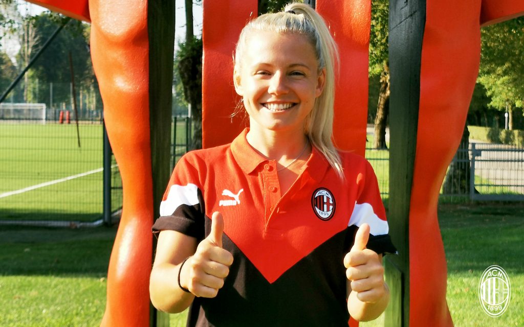 Julia Simic, calciatrice AC Milan