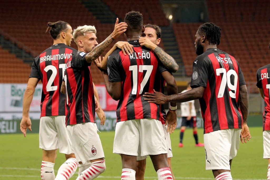 Milan Leao Castillejo Ibrahimovic Kessie