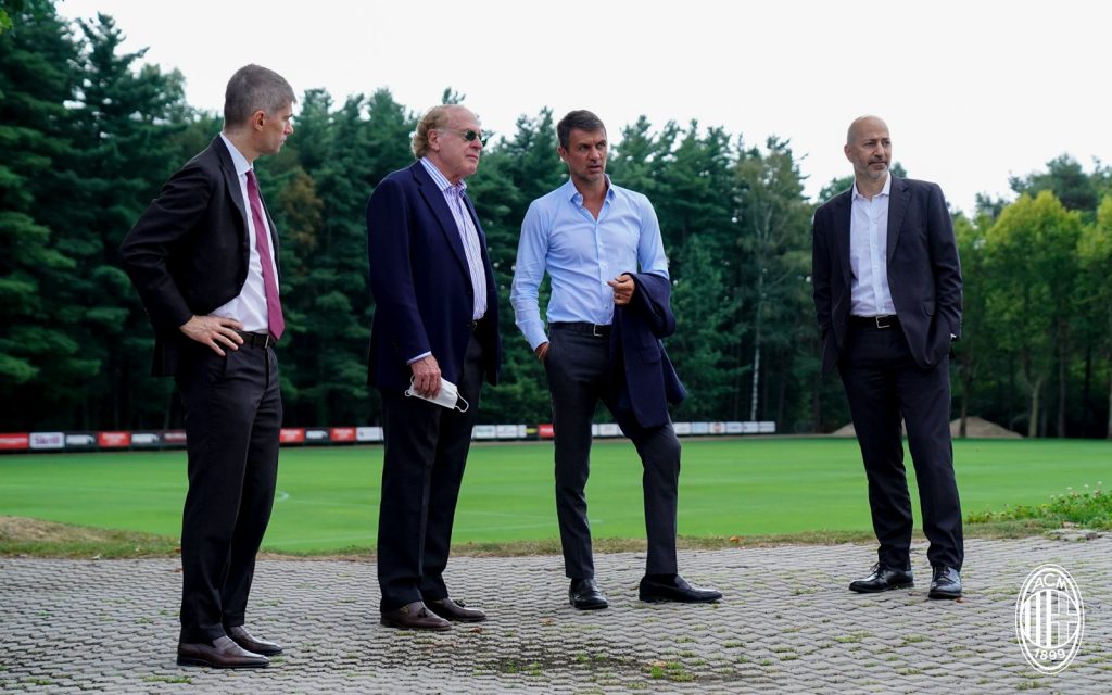 Massara Scaroni Maldini Gazidis Milanello Milan calciomercato mercato