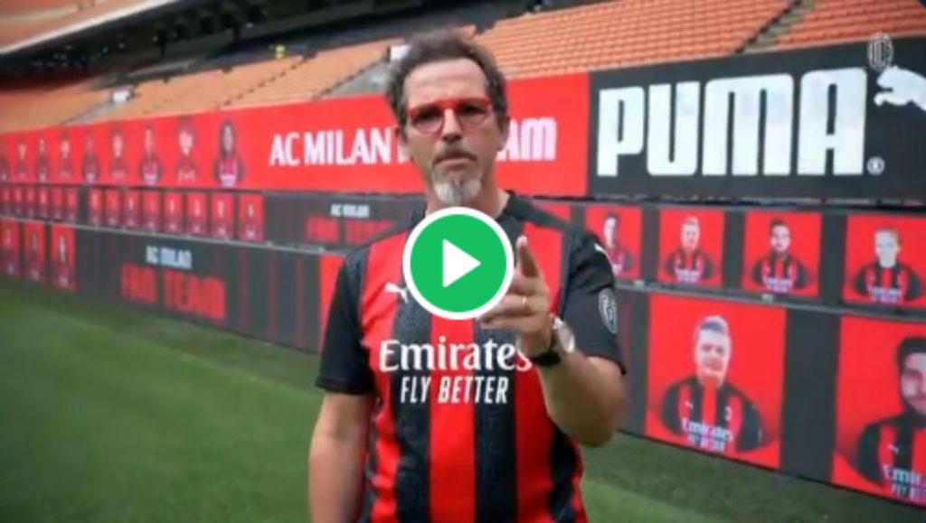 Milan video ringraziamento tifosi