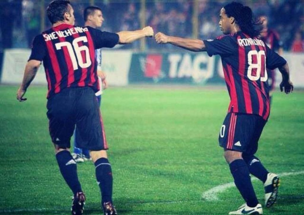 Shevchenko Ronaldinho Milan