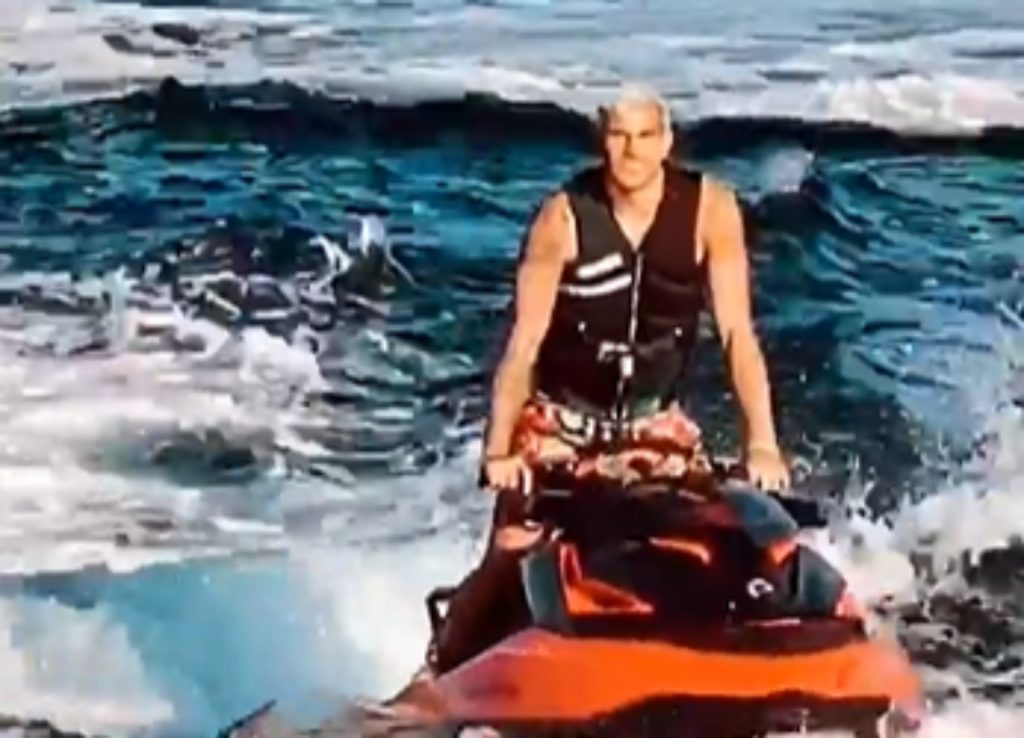 Theo Hernandez moto d'acqua fidanzata zoe cristofoli video