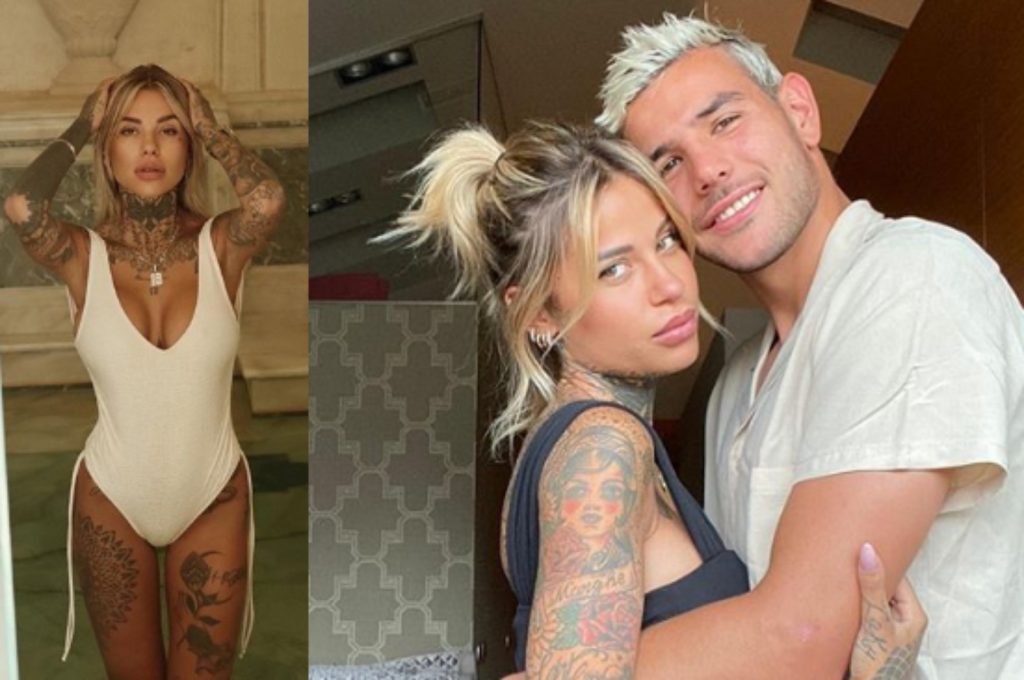Theo Hernandez Zoe Cristofoli