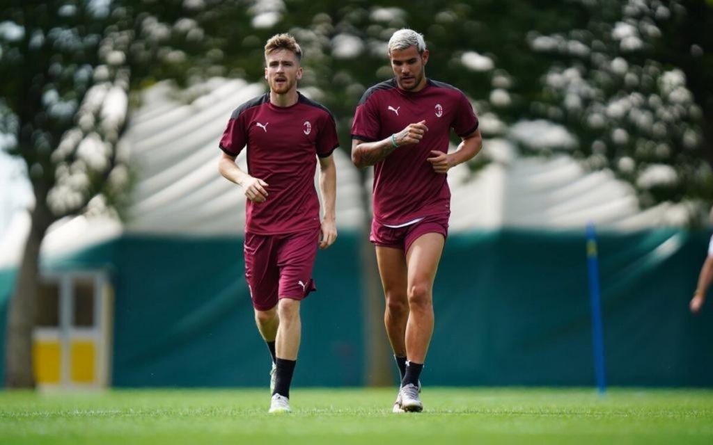 Alexis Saelemaekers e Theo Hernandez