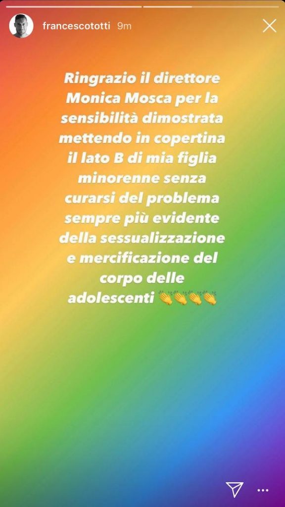 Totti figlia Chanel