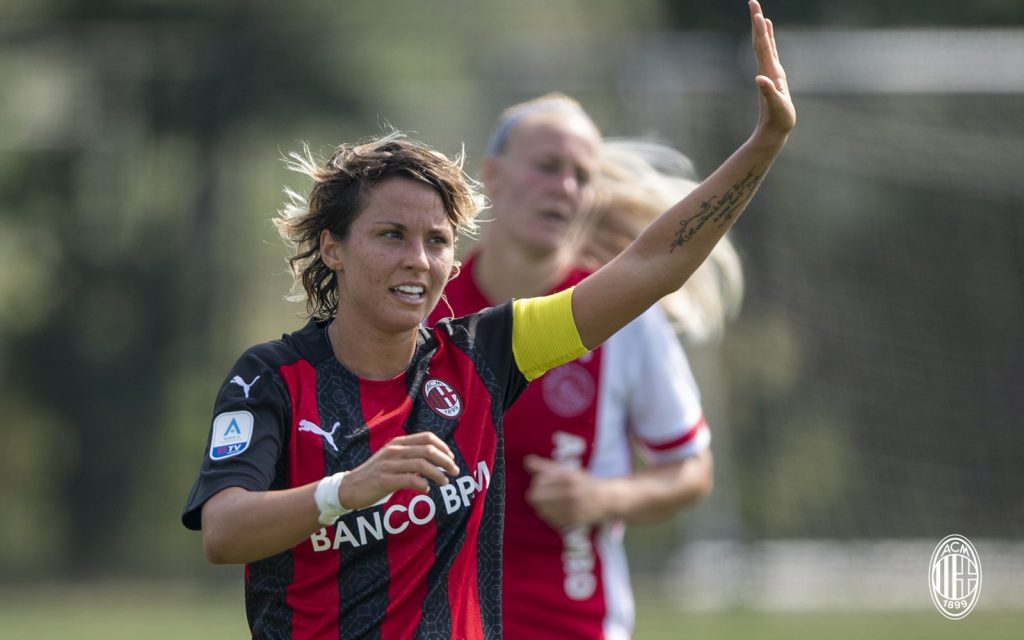 Valentina Giacinti Ajax-Milan Femminile