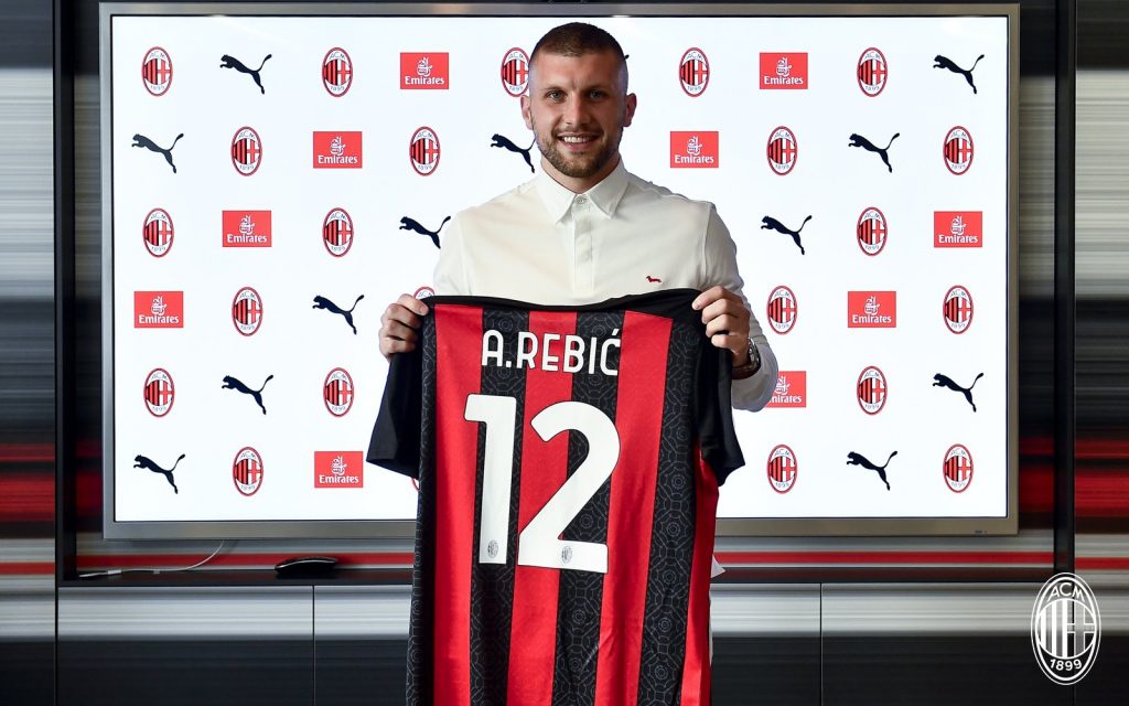 Ante Rebic Milan nuovo numero maglia