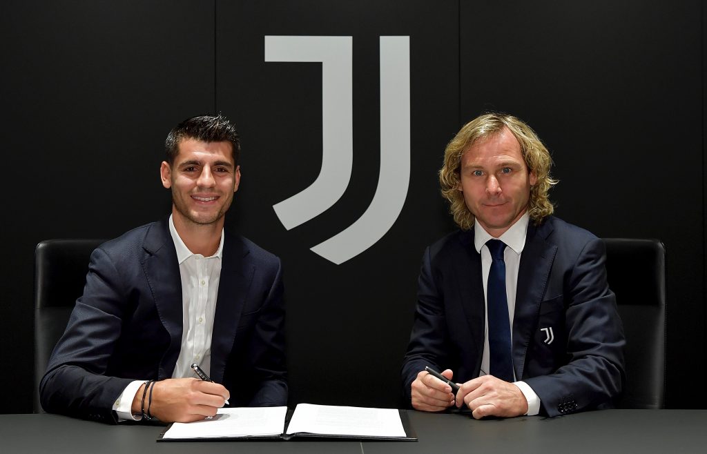 Morata Nedved calciomercato Juventus