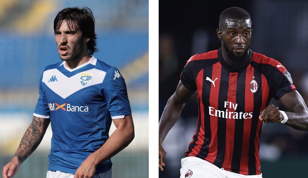 Tonali Bakayoko calciomercato Milan