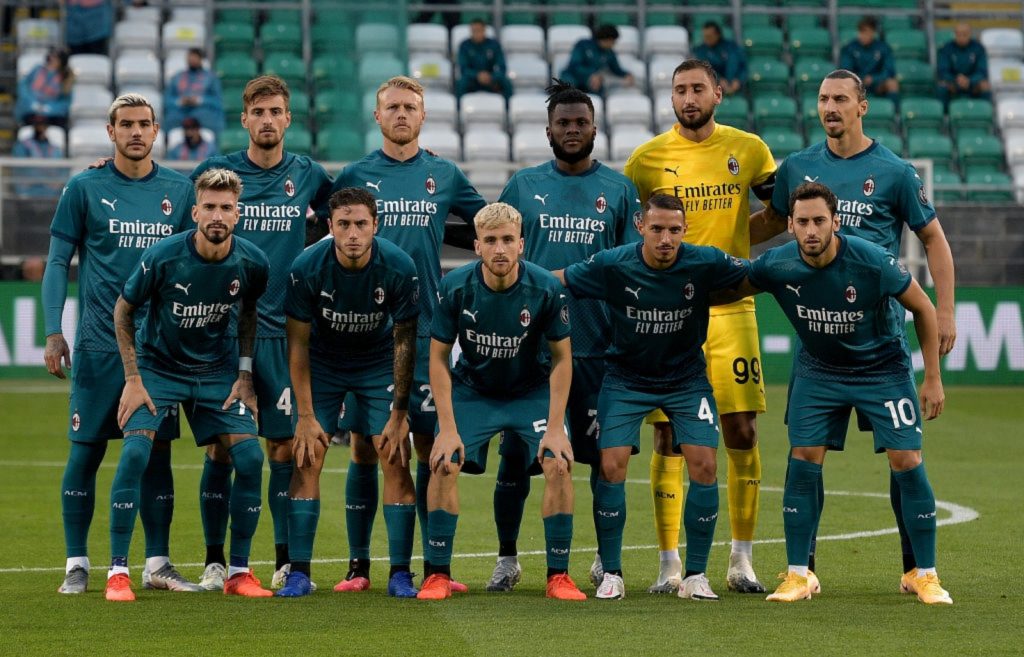 Milan Shamrock Rovers formazione titolare