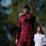 Alessio Romagnoli allenamento Milan Milanello