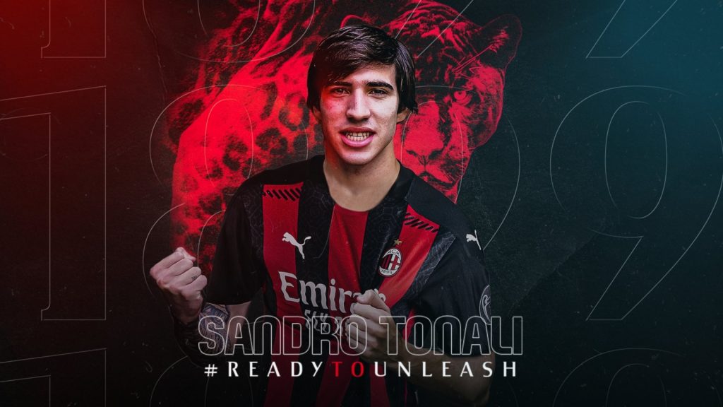 Tonali Milan ufficiale calciomercato