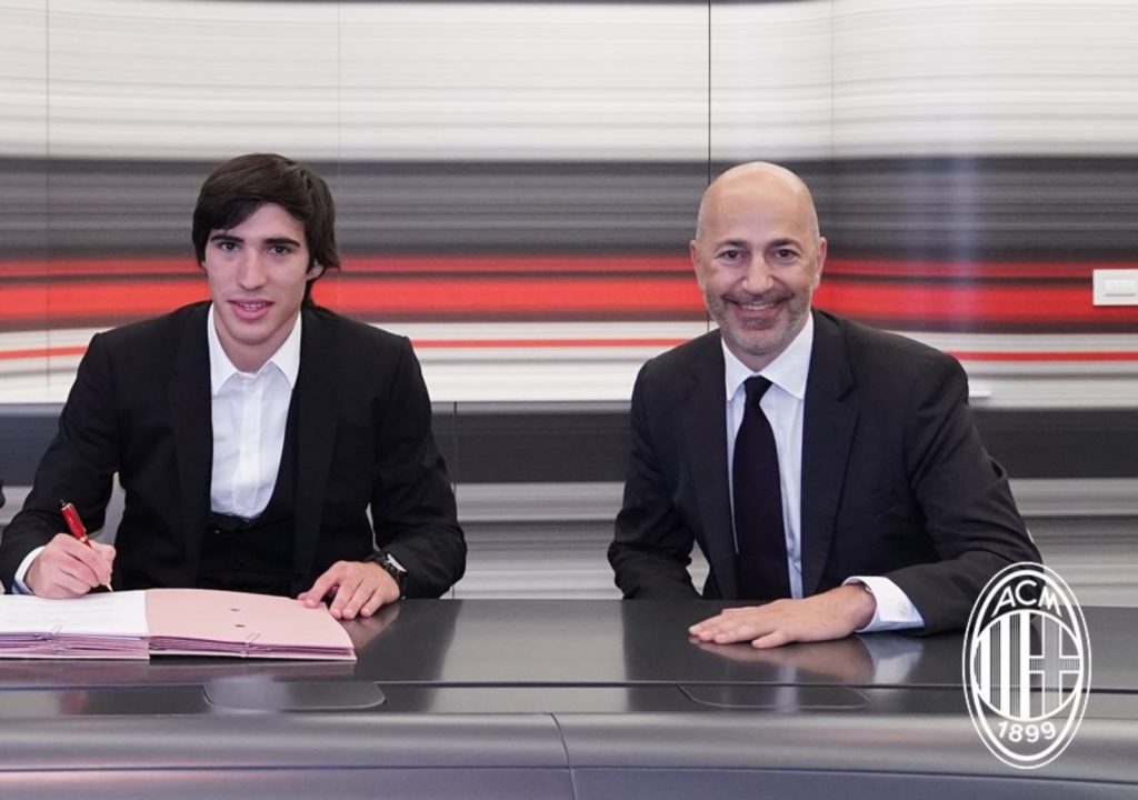 Tonali Milan ufficiale Gazidis