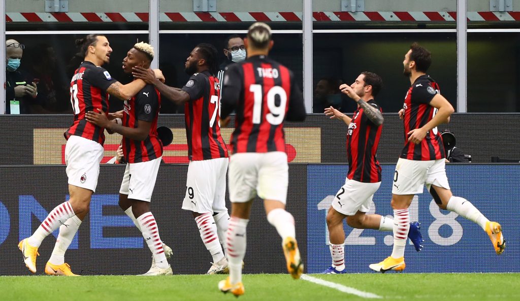 Derby Milano Inter-Milan 17 ottobre 2020 AC Milan