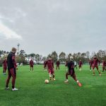 Allenamento a Milanello