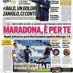 Corriere dello Sport prima pagina