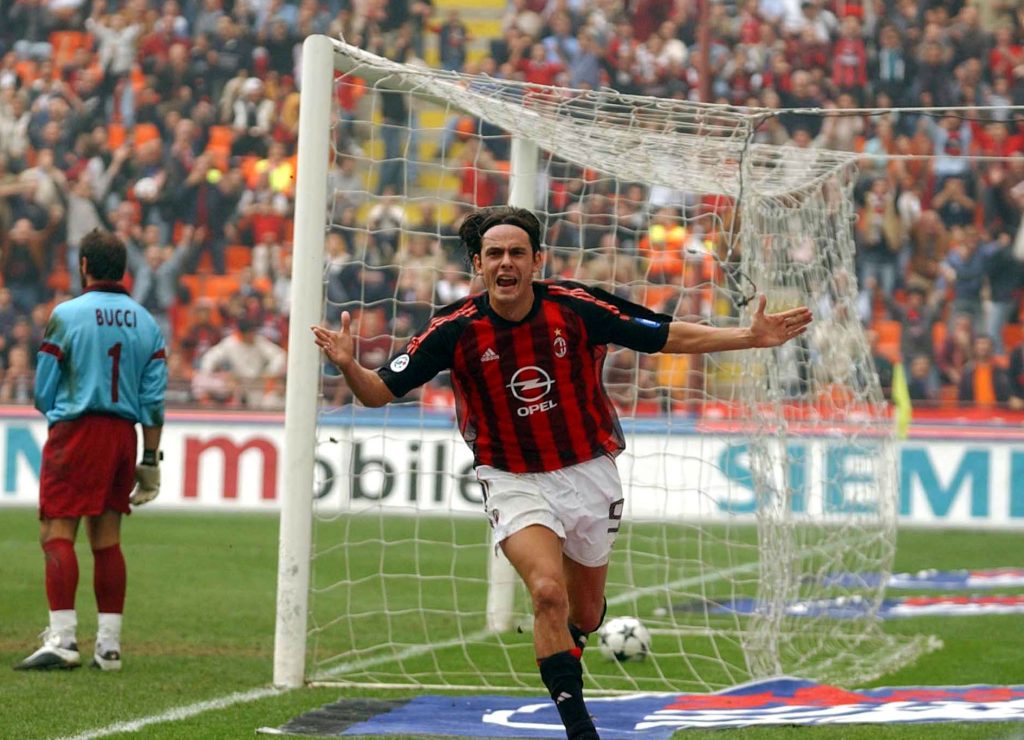 Filippo Inzaghi Milan-Torino 2002-2003