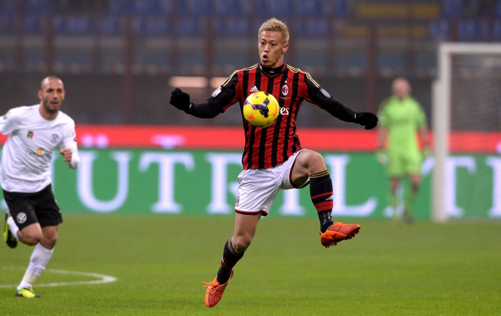 Keisuke Honda Milan-Spezia 2014