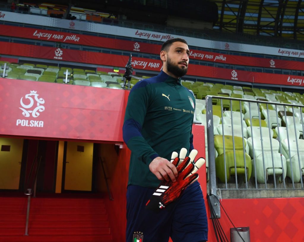 Gigio Donnarumma Italia Polonia Nations League