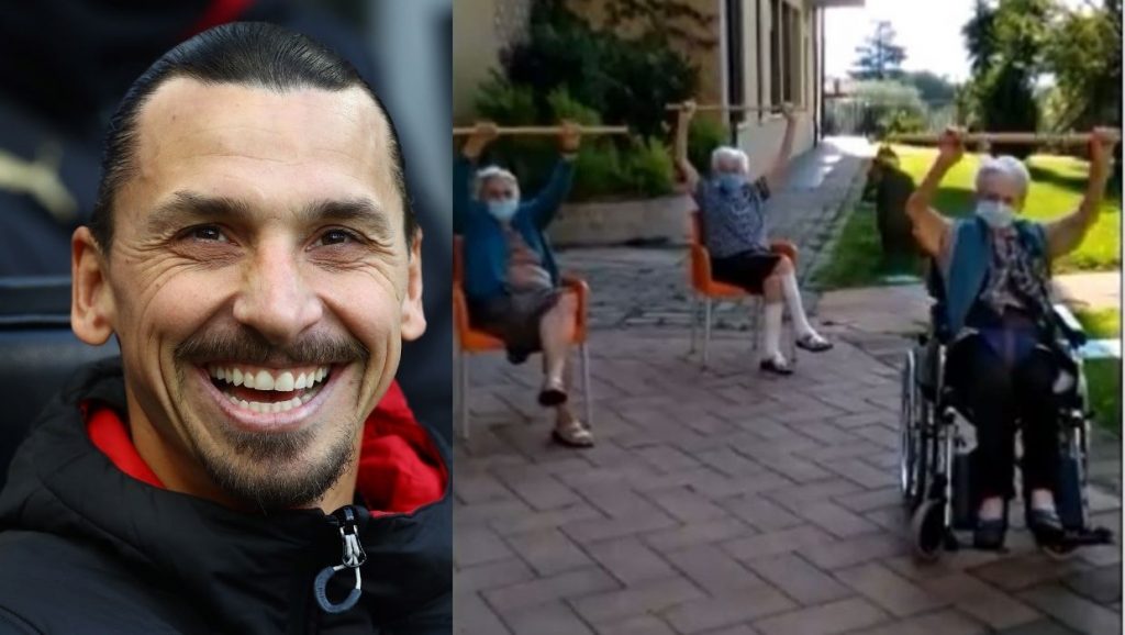 zlatan ibrahimovic preparatore casa di riposo