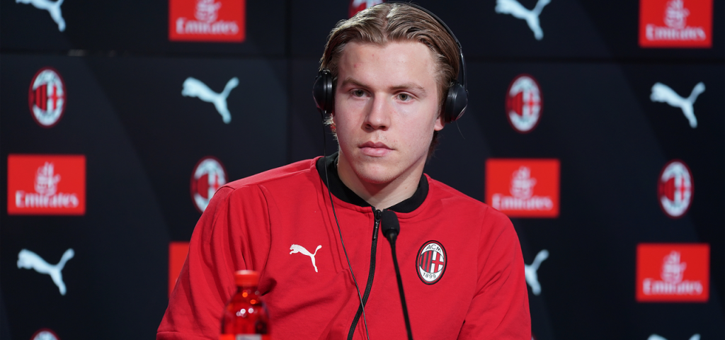 Jens Petter Hauge AC Milan
