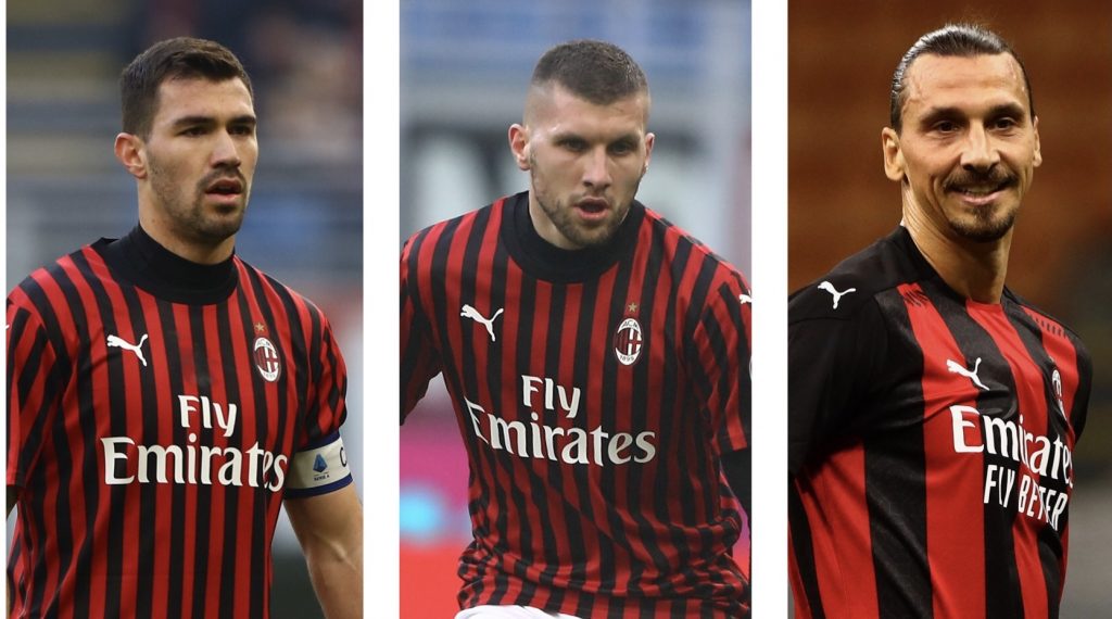 Romagnoli Rebic Ibrahimovic Milan News