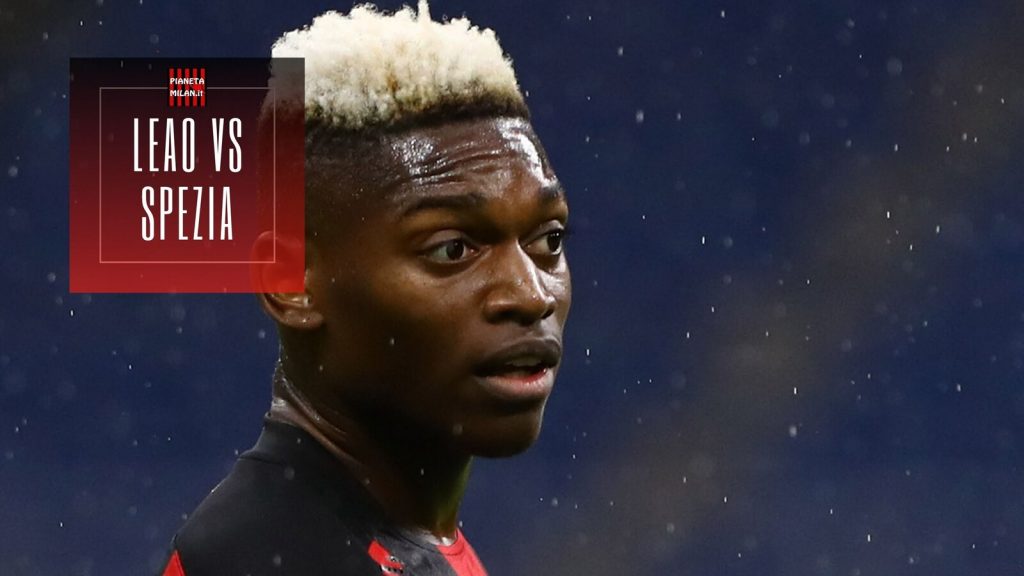 Milan-Spezia Leao gol AC Milan