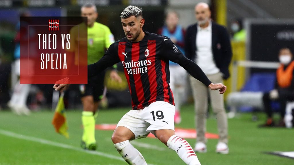 Theo AC Milan-Spezia gol