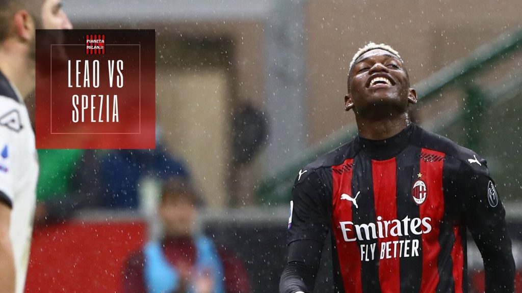 Leao AC Milan-Spezia gol