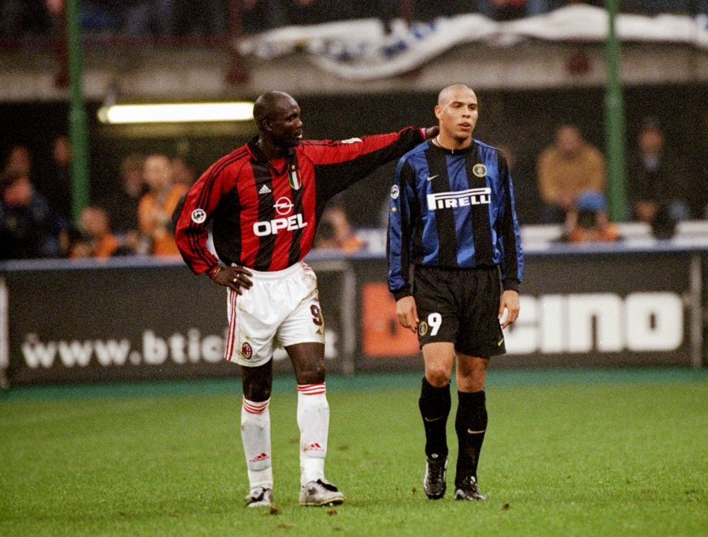 Serie A Inter-Milan 1999-2000 Weah Ronaldo AC Milan