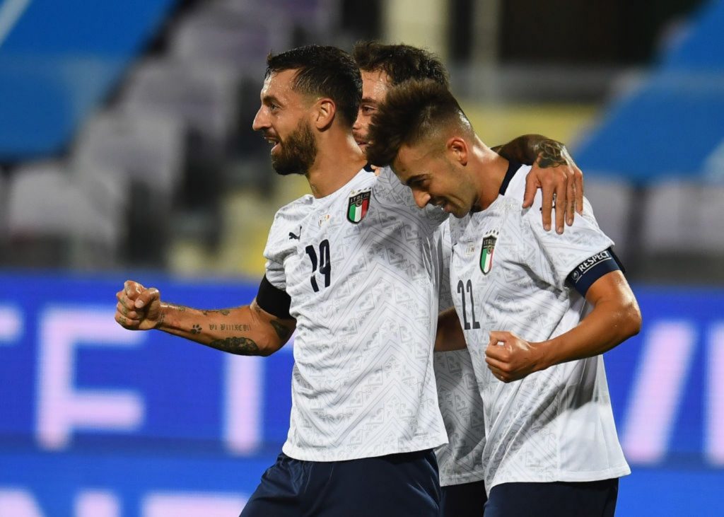 Italia Moldavia Moldova Caputo El Shaarawy