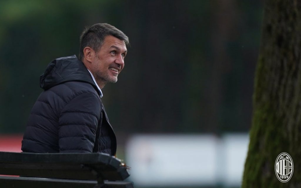 Paolo Maldini AC Milan Milanello