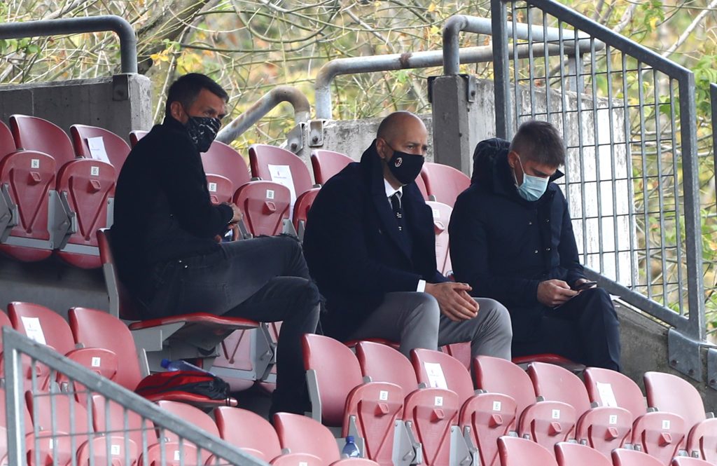 Maldini Gazidis Massara AC Milan
