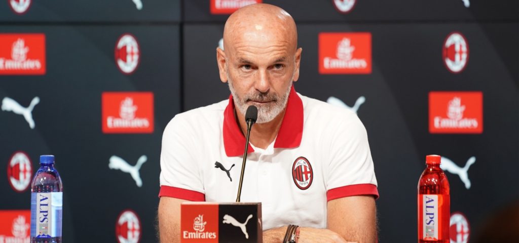 Stefano Pioli Milan Europa League conferenza