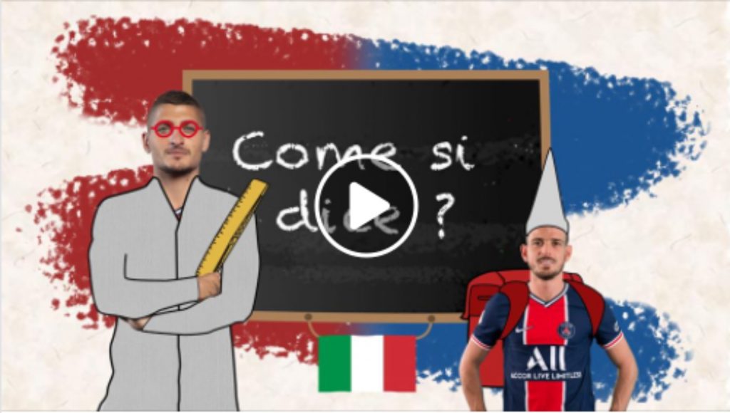 Verratti Florenzi PSG video