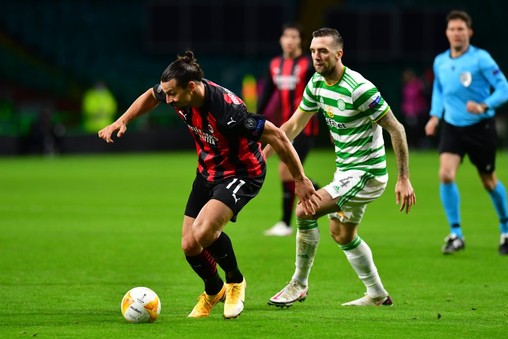 Zlatan Ibrahimovic AC Milan Europa League Celtic-Milan