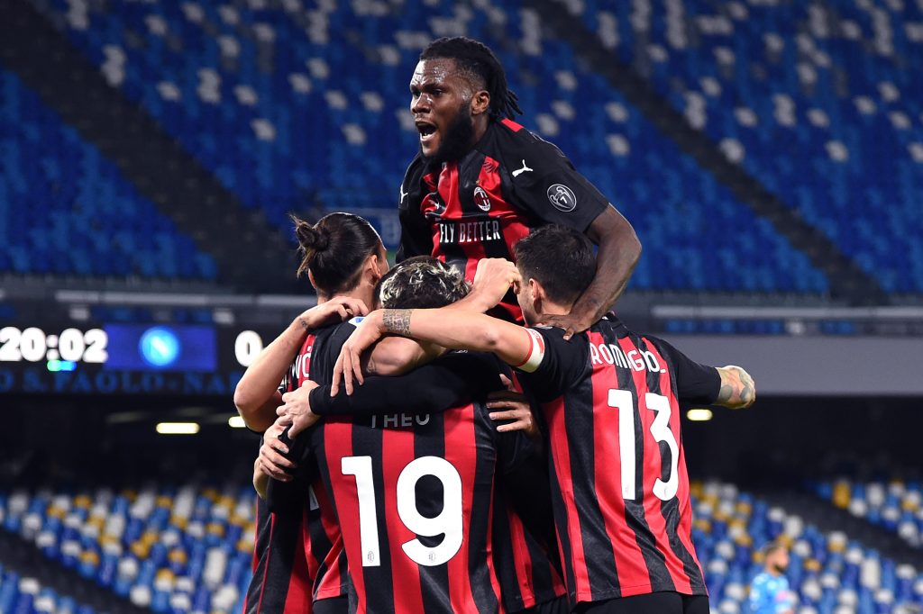 Napoli-Milan Serie A 2020-2021
