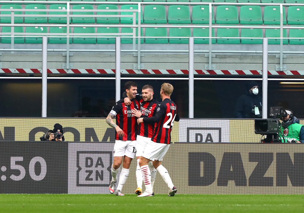 Alessio Romagnoli AC Milan Milan-Fiorentina