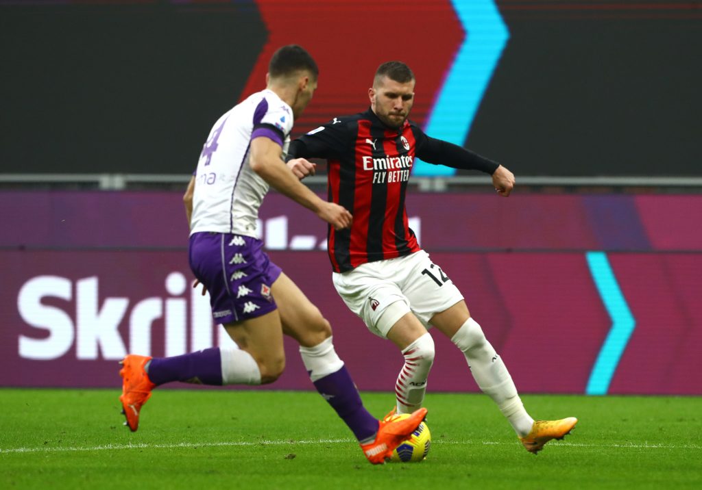 Ante Rebic AC Milan Milan-Fiorentina
