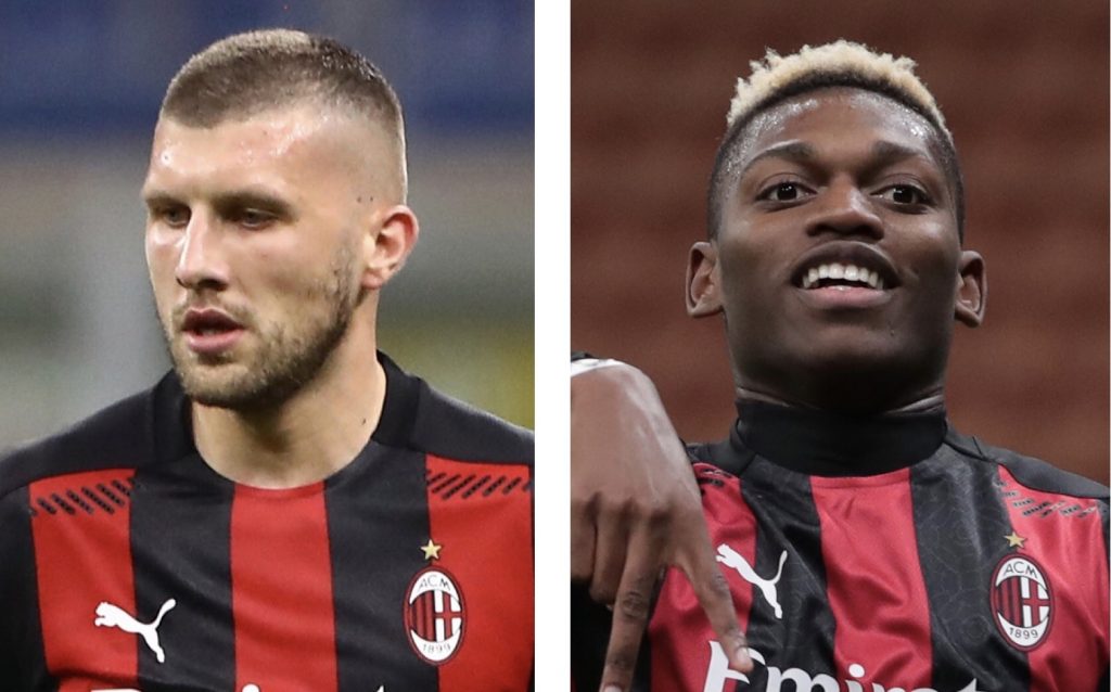 Ante Rebic Rafael Leao AC Milan